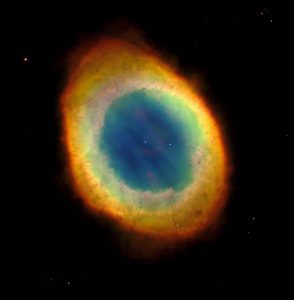 The Ring Nebula as seen from Hubble