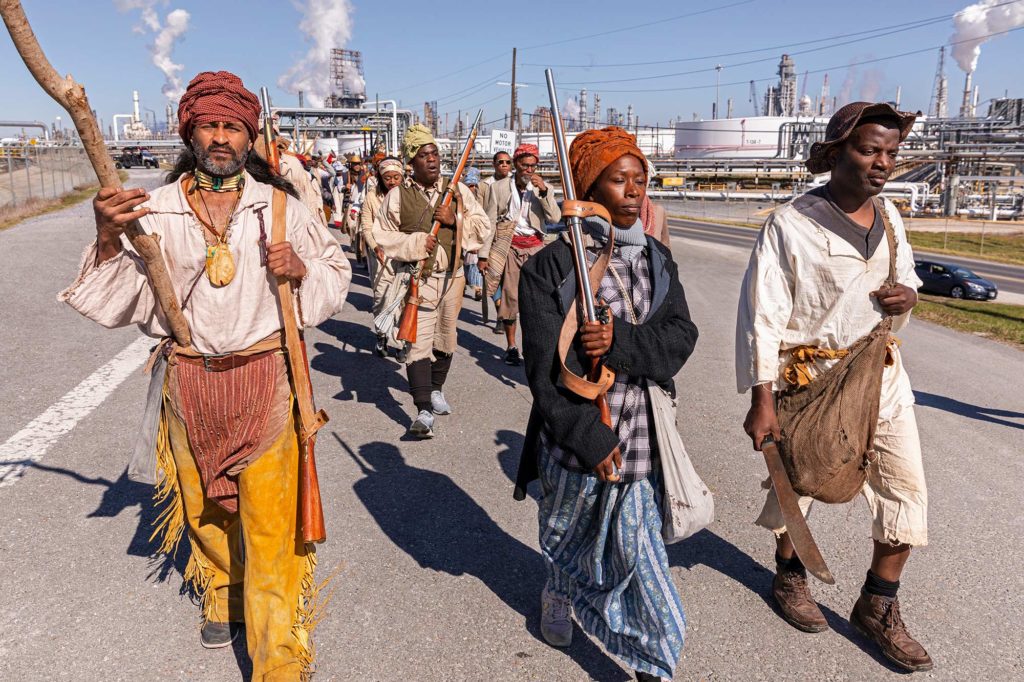 reenacters rewalk the route of the nearly successful and erased from history 1811 slave revolt
